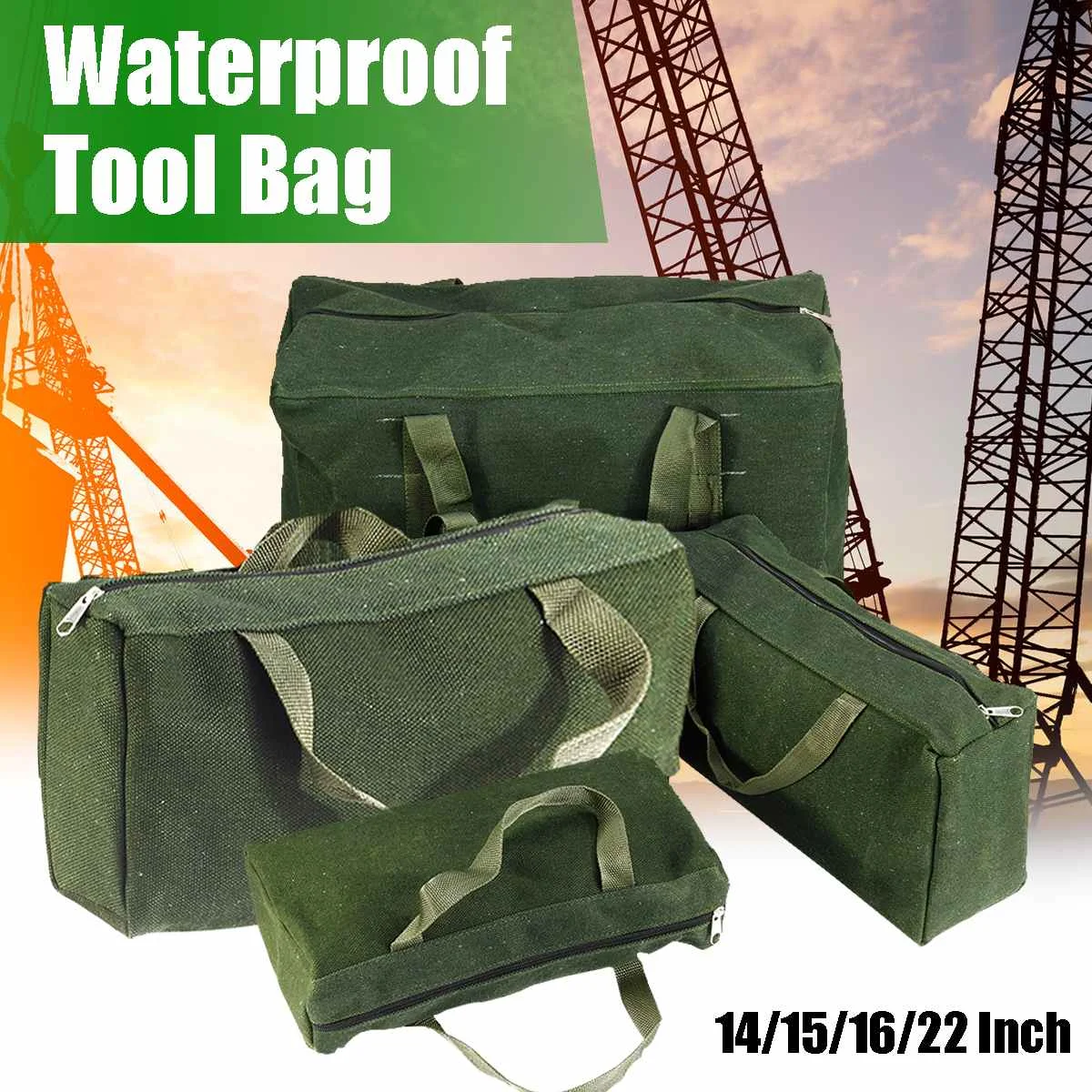 14 15 16 22inch Large Capacity font b Tool b font font b Bag b font
