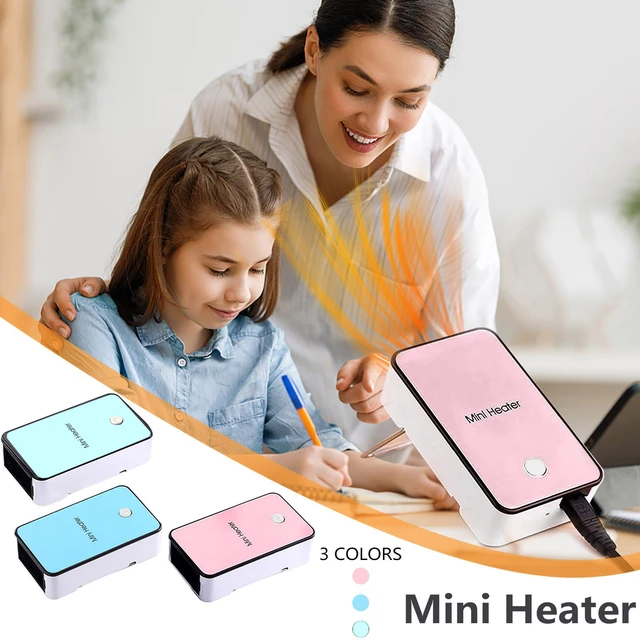 200w Handy Portable Mini Fan Heater Desk Desktop Winter Warmer Fast  Electric Heater Thermostat Fan For Office Home Us Plug#8 - AliExpress