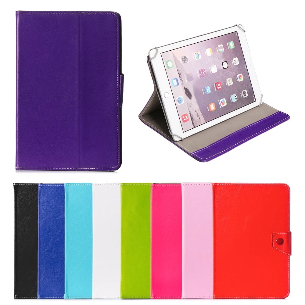 1 PC Universal Tablet Case Leather Flip Stand Cover For Samsung Huawei Android 7 Inch | Компьютеры и офис