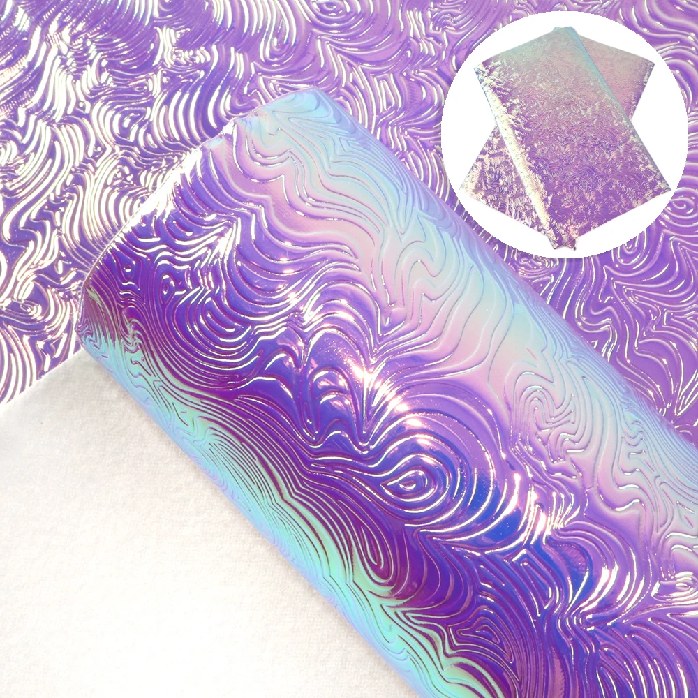David accessories 20*34cm Bump Texture rainbow Synthetic Leather Faux Leather Sheets Glitter Bow Fabric DIY Bag Craft,1Yc8252