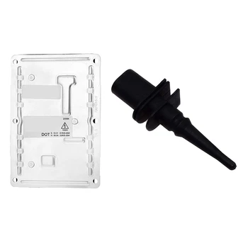

1pcs 3D0907391B Xenon HID Headlight Ballast & 1Pcs Front Rear Left Right Black Outside Car Air Temperature Sensor
