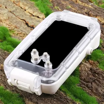 

40M/130FT Underwater Waterproof Diving Swimming Housing Cover Shell Protective Case for Mobile Phones D08A
