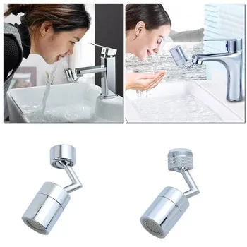 

Universal Basin Lengthen Extender 720 Degree Rotate Faucet Filter Tip Water Bubbler Faucet Anti-splash Economizer Kitchen Supply