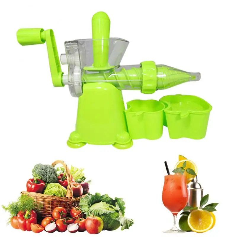

Multifunctional Plastic Mixing Portable Hand Squeezer Orange Lemon Fruit Juice Makerset Kitchen Tools