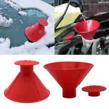  Car Magic Snow Remover Ice Scraper Window Windshield Oil Funnel  Shovel Window Scrapers  Deicing Cone Ice Scraper Snow Shovel 