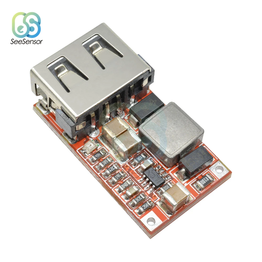 6-24V 12 V/24 В до 5 В пост 3A автомобиля модуль зарядного устройства USB DC понижающий преобразователь Питание модуль