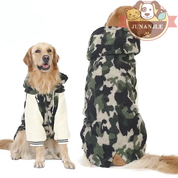 

Dog Hoodie Pet Clothes Waterproof Jacket Jacket Cotton Winter Warm Puppy Clothes Christmas Dog Shirt Puppy Hair Clothes Leisure