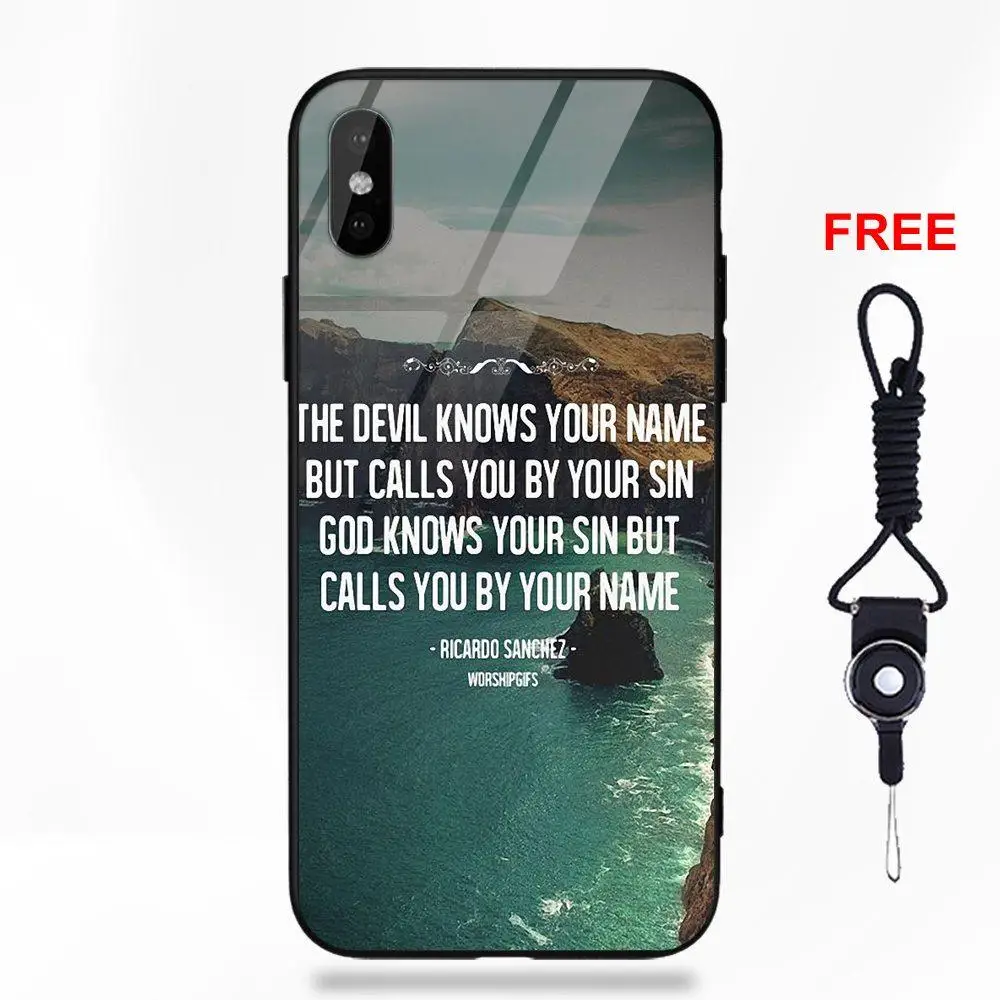 Love Bible Keep Calm и Jesus спасли вам мудрые цитаты для Apple IPhone X XS Max XR 5 5C 5S SE 6 6S 7 8 Plus - Цвет: as picture