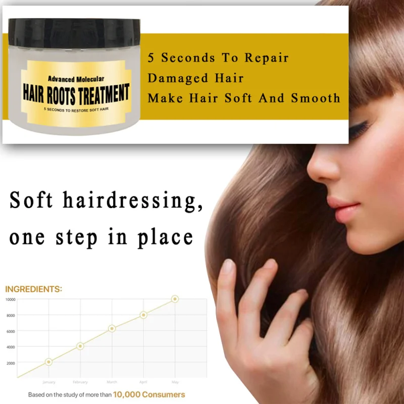 Маска для лечения волос 5 секунд ремонт повреждения корня волос тоник для волос Кератиновое лечение волос Маска и горячий продукт 30 мл TSLM1