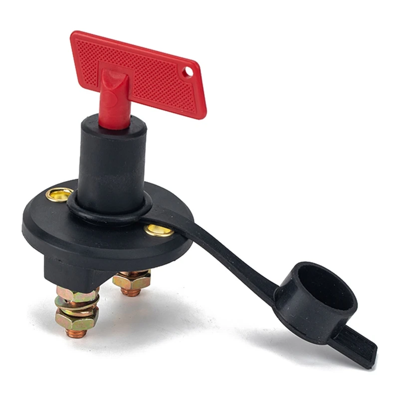 

New 200A Car Modified Battery Power Switch Battery Isolator Disconnect Cut OFF Power for Vehicles Marine Car Boat