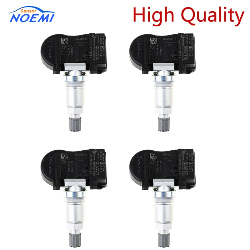 YAOPEI 4 шт. 52933-3V600 529333V600 TPMS датчик давления в шинах 433 МГц для hyundai i40 Grandeur Azera для hyundai i40
