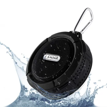 

LESHP C6 Plastic Portable Wireless Speaker With Calls Handsfree and Suction Cup Waterproof Shower Speaker