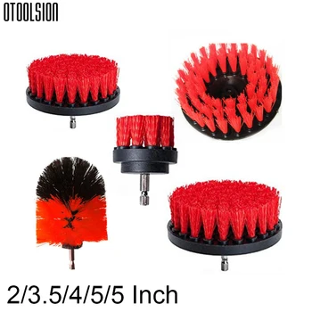 

OTOOLSION Electric Power Scrubber Brush Drill cleaning Brush For Car Interiors Carpet Glass Car Tires Bathroom Surfaces Tub Tile