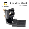 Cloudray CO2 Black Second Laser Mount Mirror 25mm Mirror Mount Integrative Mount For Lase Engraving Machine ► Photo 2/5