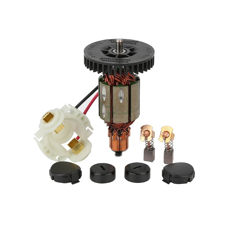 Angle Grinder Rotor Carbon Brush Set For Makita Bga450 Bga452 Dga452