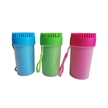 

Small Medium Pet Paw Cleaner Portable Claw Paw Cleaning Brush Cup Cleaning Tool Pet Supplies