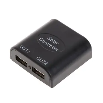 

2021 New 5V 2A +9V DC Solar Panel Power Bank USB Charge Voltage Controller Regulator