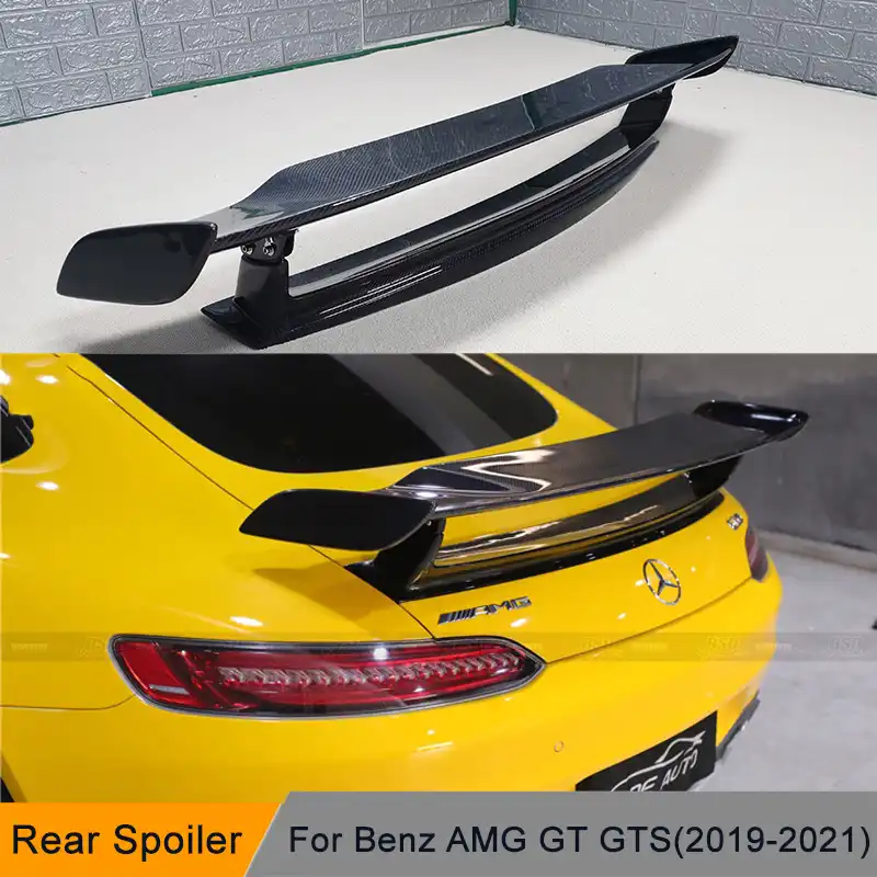 Carbon Fiber Heckspoiler Boot Lip Fit Fur 2019 2020 2021 Mercedes Benz Amg Gt Amg Gts Amg Gtr Coupe 2 Tur Frp Hinten Stamm Flugel Spoilers Wings Aliexpress