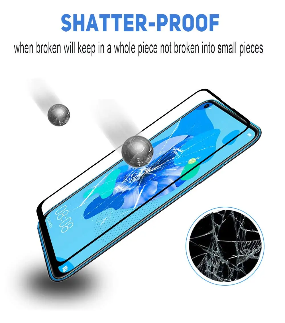 2 в 1 закаленное стекло для huawei nova 5t honor 20 s пленка объектива камеры pro Защитное