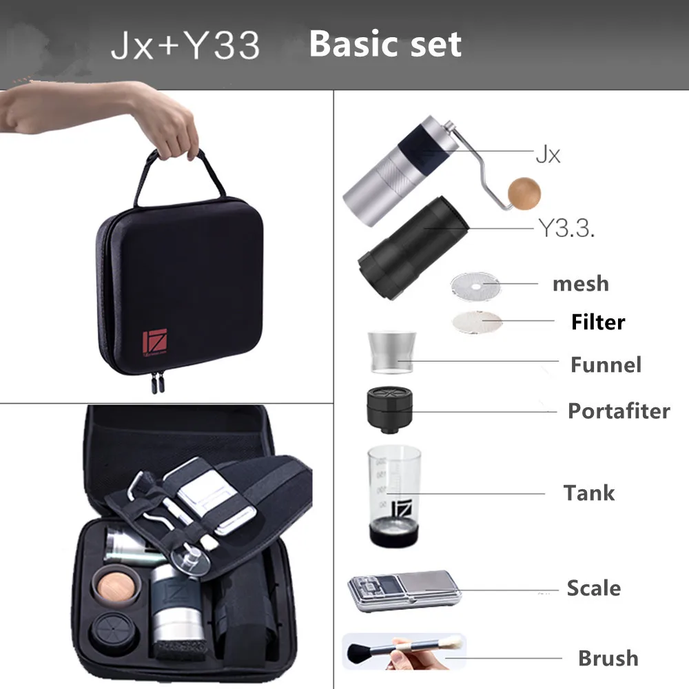 Кофемолка и набор для приготовления кофе 1zat Jx Y3 Высококачественная ручка ручная