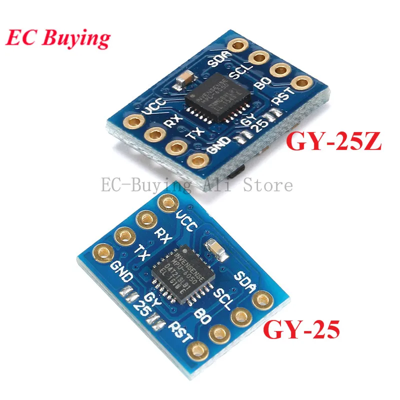 GY 25 GY 25Z Tilt Angle Module MPU6050 Gyro Acceleration Serial Port