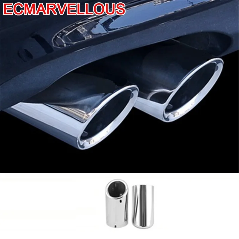 

Auto Body Tail Throat Automobile Chromium Modified Decorative Car Styling Sticker Strip Modification Covers 18 19 FOR Audi Q5