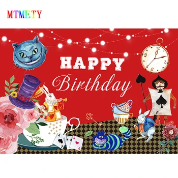 

MTMETY Photography Backdrop Toy Cake Cartoon theme Muppet Babies newborn Children Birthday Background Photo Studio Photocall