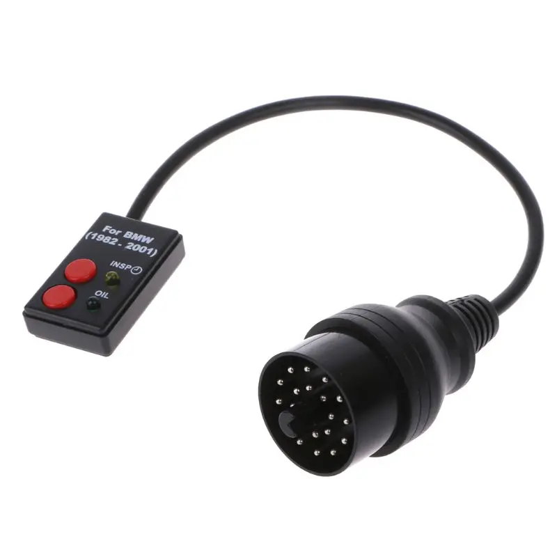 20 Pin Reset Tool 20 Pin Sockets Oil Service Reset Scan Diagnostic Tool E30 E34 E36 E39 Z3 Durable Adapter Cable car fault code reader diagnostic tool