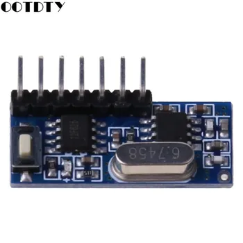 

433 MHz RF Code Learning Receiver Module 1527 Wireless Decoder 4 Output Channel For Remote Control