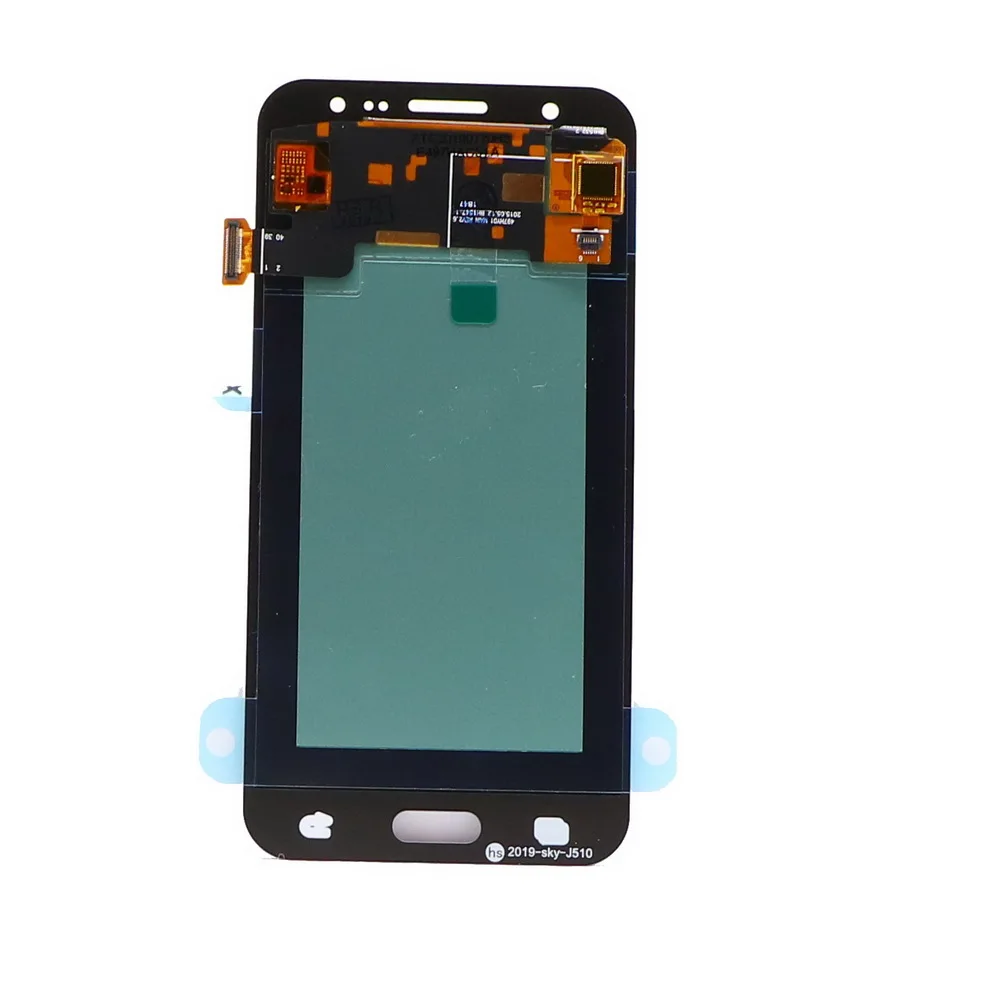 Super AMOLED для samsung GALAXY J5 J500F J500FN J500M J500H ЖК-дисплей кодирующий преобразователь сенсорного экрана в сборе регулировка яркости