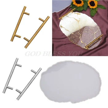 

DIY Large Size Irregular Oval Wave Coaster Mold Cup Mat Silicone Resin Mold Epoxy Resin Cement Casting Art Craft Tools