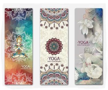 

Yoga Mat Towel Cover Folding Non-slip Portable Padded Yoga Pilates Pad Blanket Towels Covers For Fitness Gym Sports Mats Blanket