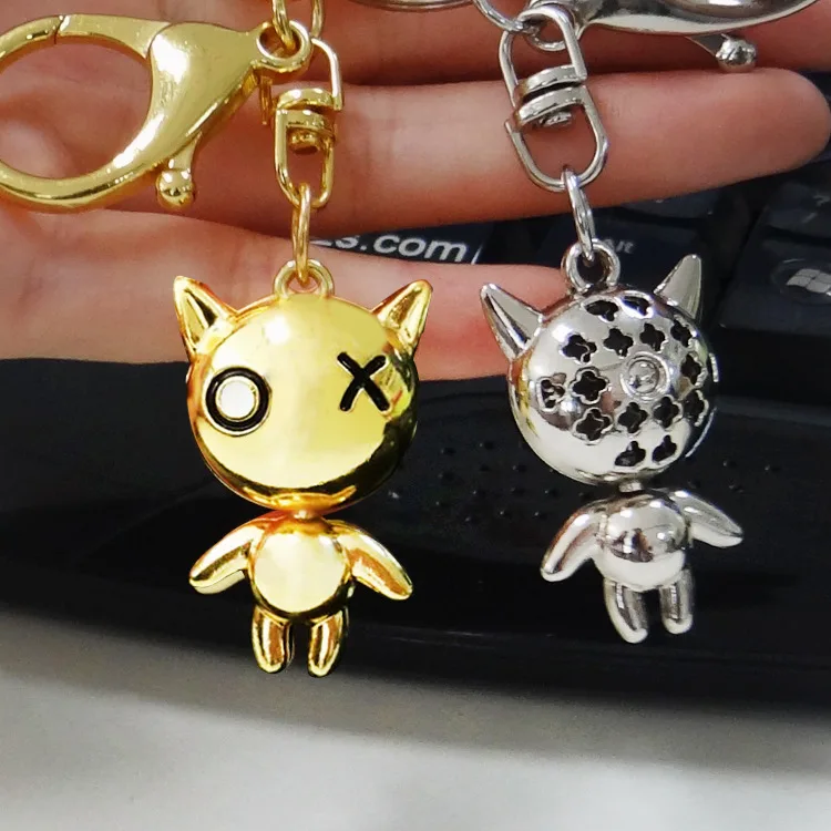 

Cartoon Gogo Key Deducting Stie Strange Puppy Key Chain / Circle The Dog Auspicious Gift Pendant
