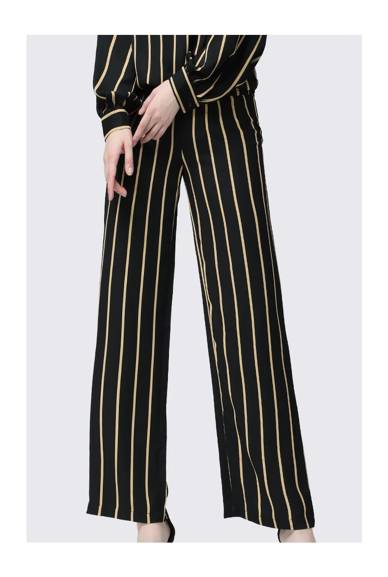 yellow striped pants