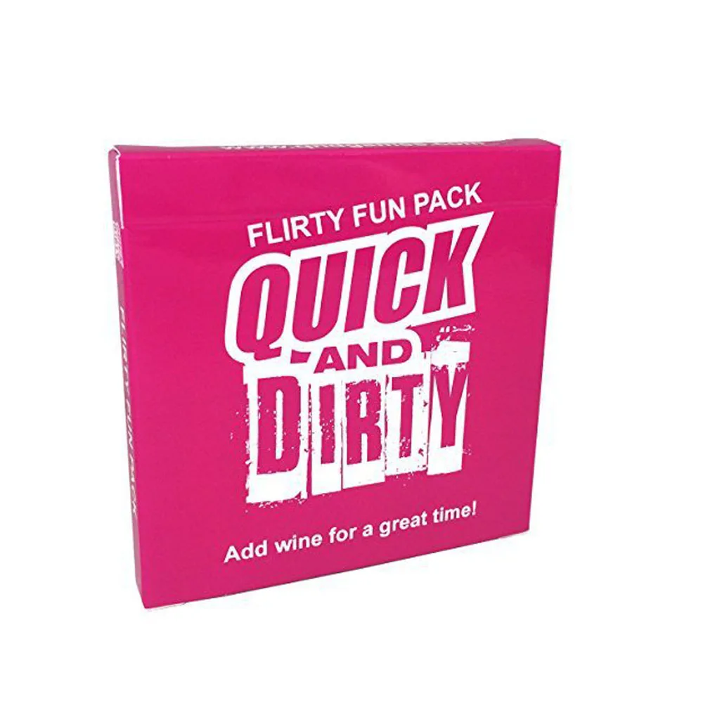 Quick And Dirty An Offensively Fun Party Card Game Family Entertainment Playing Games Holiday Party Board Game Flirty Fun Pack Quick And Dirty An Offensively Fun Party Card Game Family Entertainment Playing Games Holiday Party Board Game Flirty Fun Pack