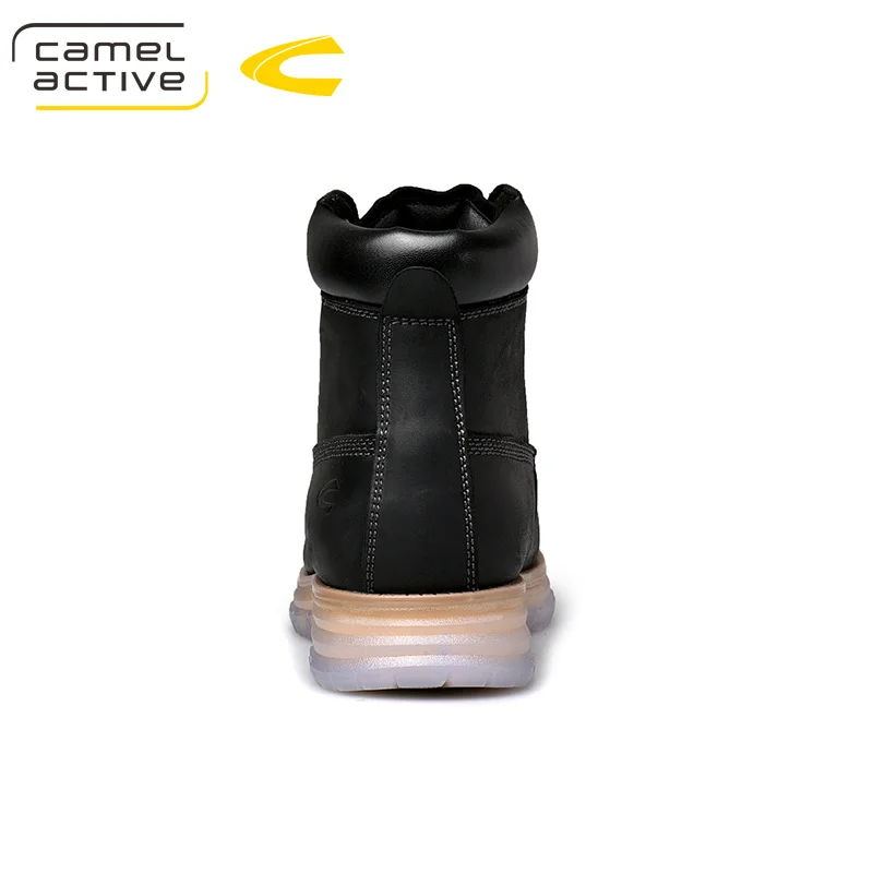 Camel Active/Новинка; натуральная шерсть; Мужская зимняя обувь; теплые мужские зимние ботинки ручной работы из натуральной кожи