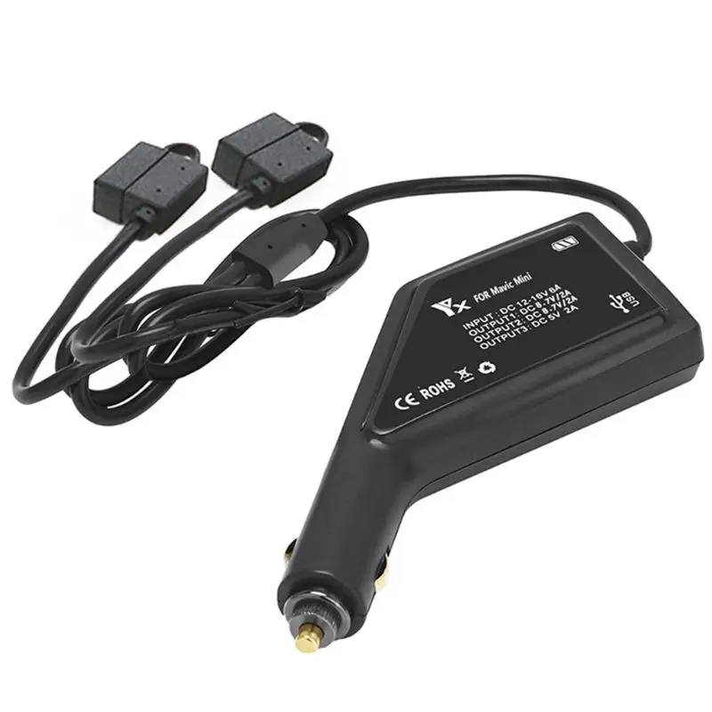 

3In1 Battery Car Charger Fast Charge Adapter for DJI Mavic Mini Japanese Version