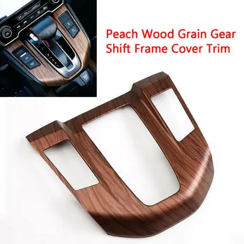 

ABS Peach Wood Grain Gear Shift Frame Cover Trim For Honda CRV CR-V 2017-2020 New And High Quality