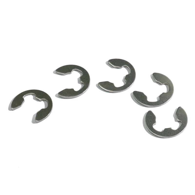 100 шт. пружинное кольцо DIN6799 304 из нержавеющей стали M1.2/M1.5/M2/M2.5/M3/M4/M5/M6/M7/M8/M10|split
