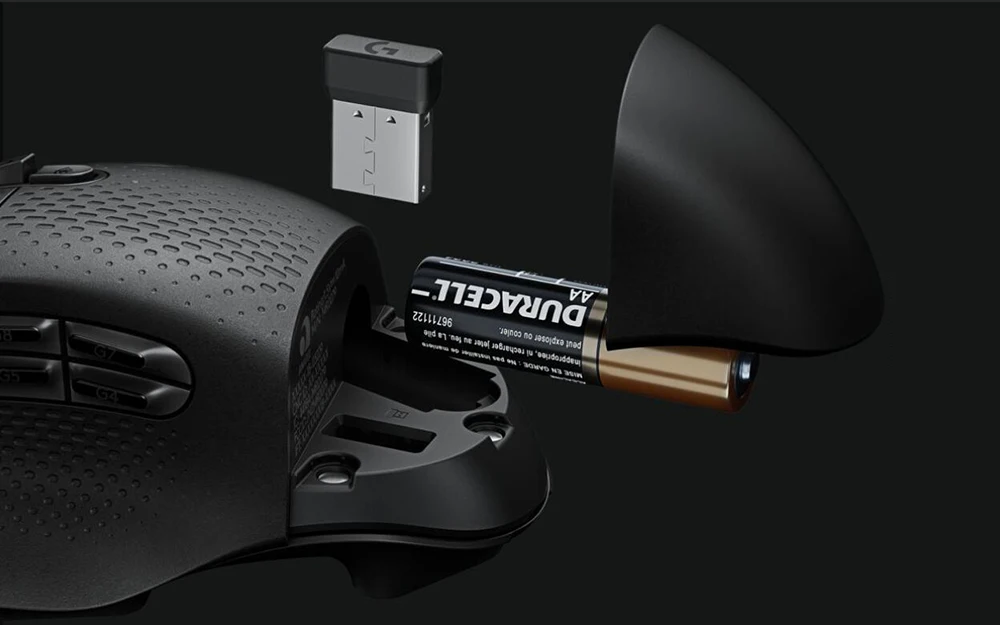 Беспроводная игровая мышь logitech G604 LIGHTSPEED 16000 dpi Hero sensor 15 программируемое управление для Windows7 8 10 игровая мышь