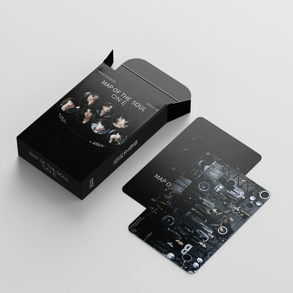 Новый альбом Bangtan Boy K-pop 2021 периферийная карта Alma бумажная с покрытием ЛОМО 54