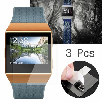 

3Pcs Anti-Scratch Tempered Glass Screen Protector Film for Fitbit Ionic Watch 2019NEW