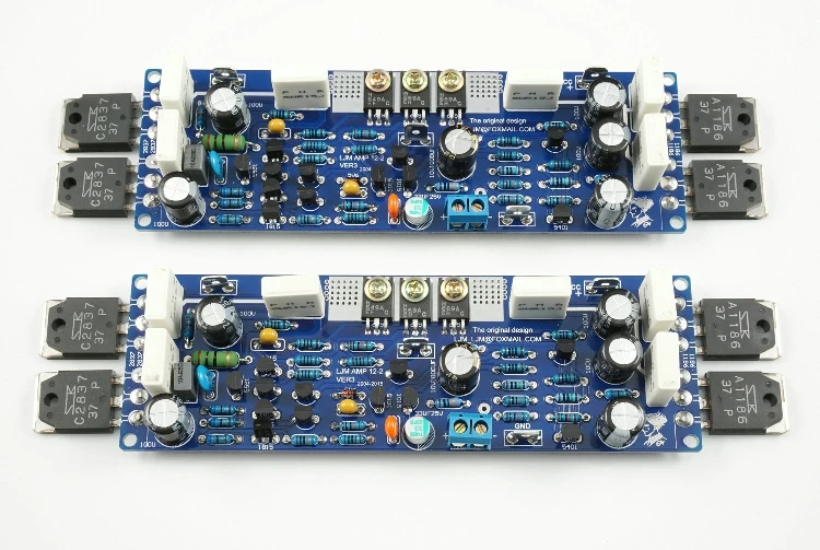 Плата усилителя 120 Вт * 2 0 канальный класс AB FT70M + 2SANKEN1186 2SC2837 ONSEMI 0302G 0281G готовая