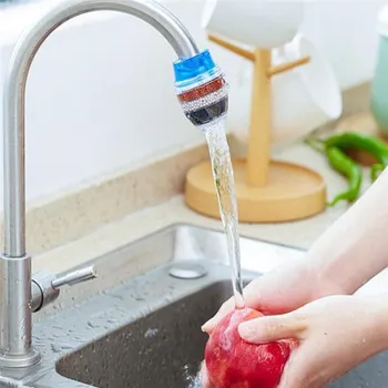 

Faucet Filter Household Kitchen Mini Multi-layer Faucet Tap Water Filter Spout Household Accessories
