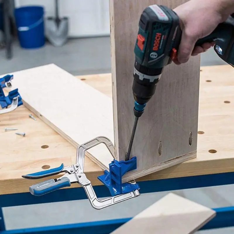 Для K-reg Jigs 90 ° угловой правый угол торцовочный зажим Т-образные соединения Pro Деревообработка