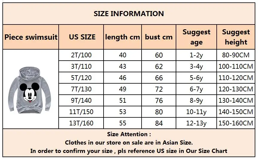  Mickey minnie Boys Girls casual Sweatshirt Kids Hoodies Long Sleeve Sweatshirt Children Clothes