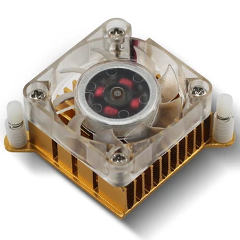 

Heatsink with Fan Motherboard South/North Bridge Heatsink Fan Aluminium Heat Sink 4cm Fan Aluminium