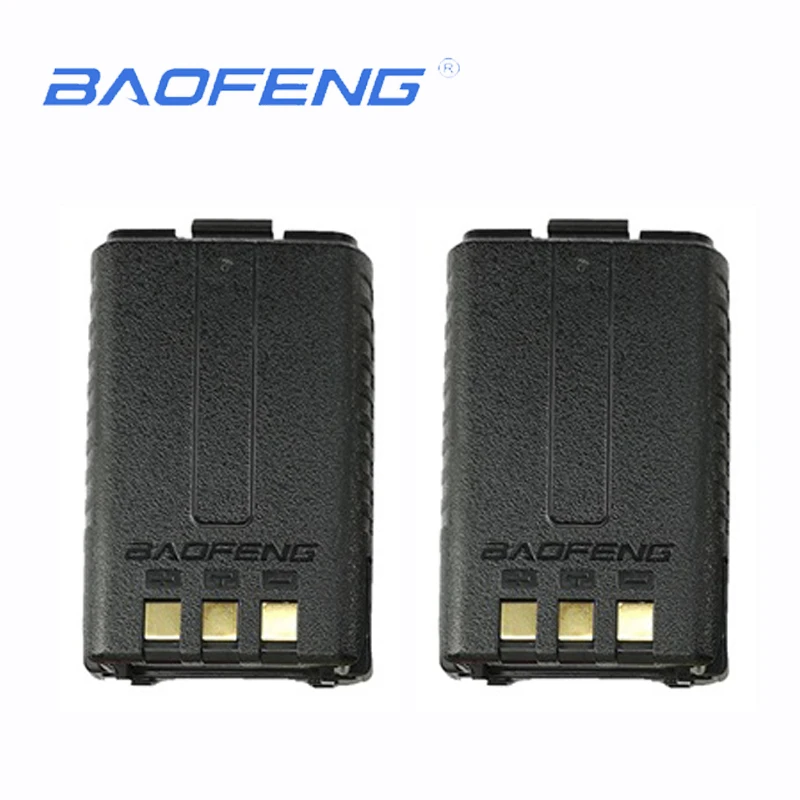 2 шт. BL-5 Li-Ion Baofeng uv5r иди и болтай Walkie TalkieBattery 7.4V1800mAh для Baofeng UV-5R Uv-5re UV-5ra UV 5r радио аксессуары