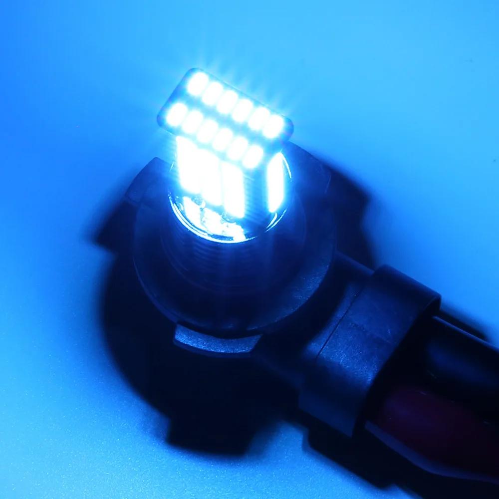 Авто светодиодный туман синих огней лампочки лампы 3200LM 12 V-24 V 8000K 3014SMD для Ford