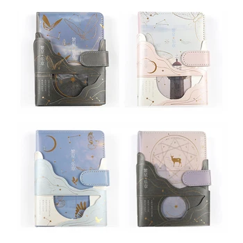 

2020 Agenda A6 / 64k Magnetic Button Book Ledger Color Book Notebook Diary Notebook Personalized Scetchbook For Markers